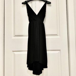NWT ALICE + OLIVIA Sleeveless High-Low Silk Dress
